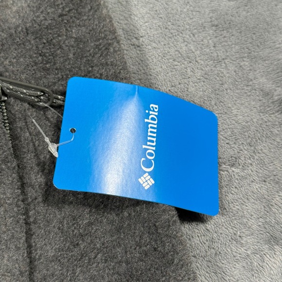 Columbia Steens Mountain Fleece Jacket Full-Zip Men's Large Gray NWT WM3220-048 - Picture 8 of 8